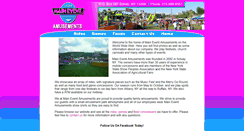 Desktop Screenshot of maineventamusements.com